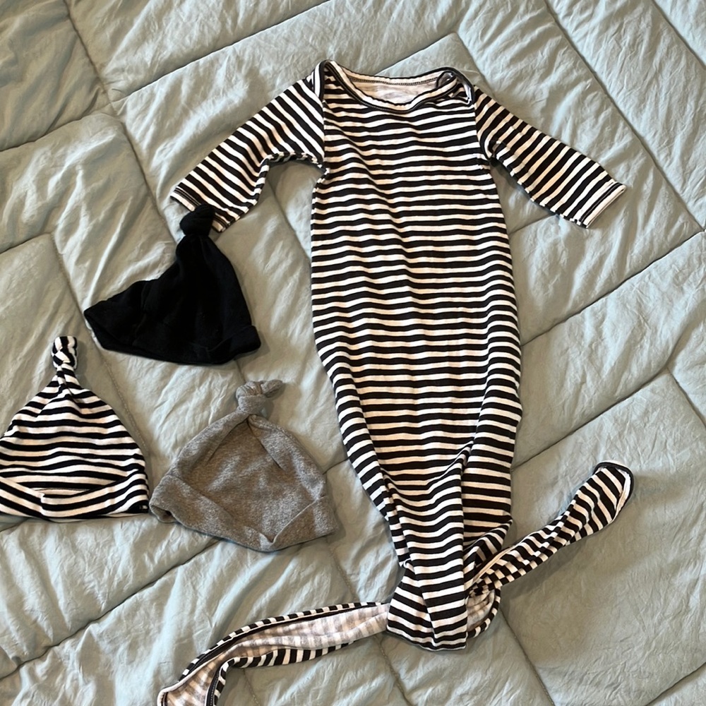 Black and white baby bundle